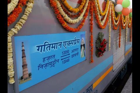 India’s ‘first semi-high speed train’ was launched by Minister of Railways Suresh Prabhu on April 5.